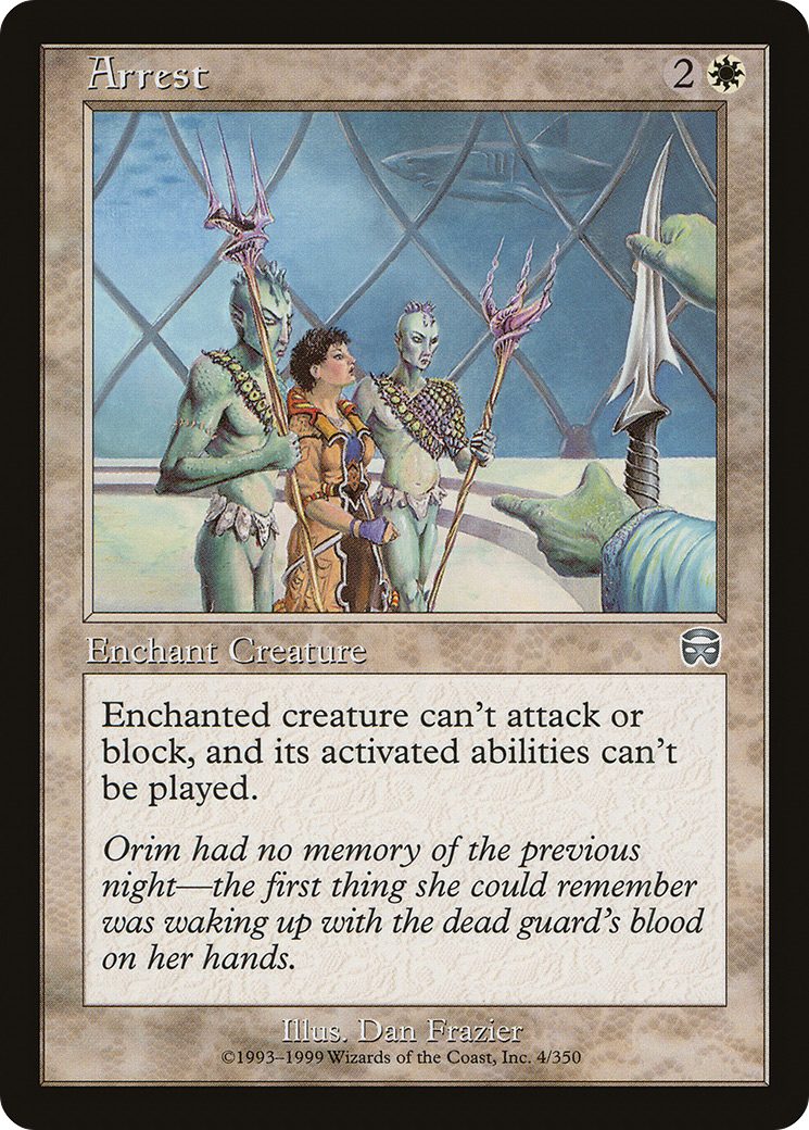 Arrest (004) - Mercadian Masques