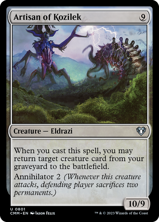 Artisan of Kozilek (801) - Commander Masters