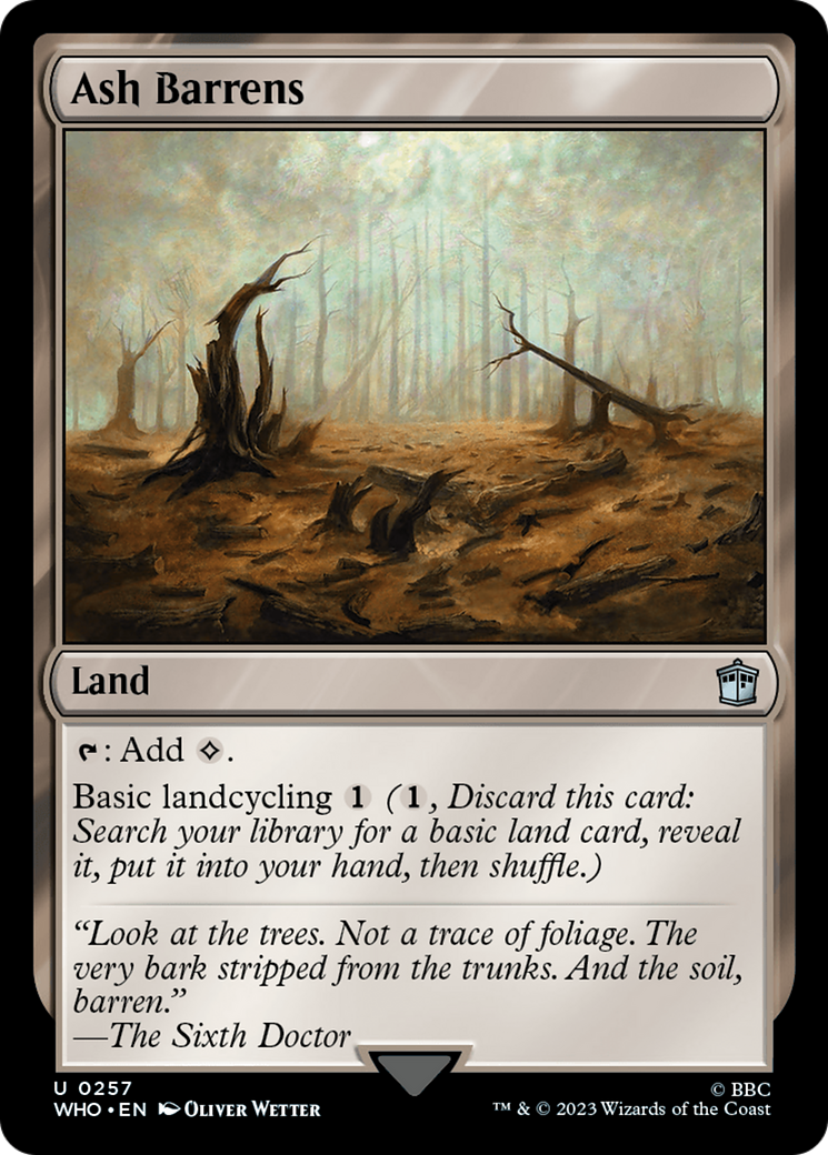 Ash Barrens (257) - Doctor Who
