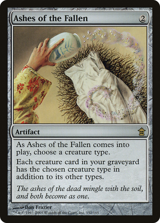Ashes of the Fallen (152) Foil - Saviors of Kamigawa