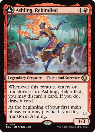 Ashling, Rekindled (Promo Pack) (124) - Lorwyn Eclipsed