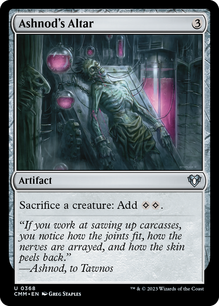 Ashnod's Altar (368) - Commander Masters