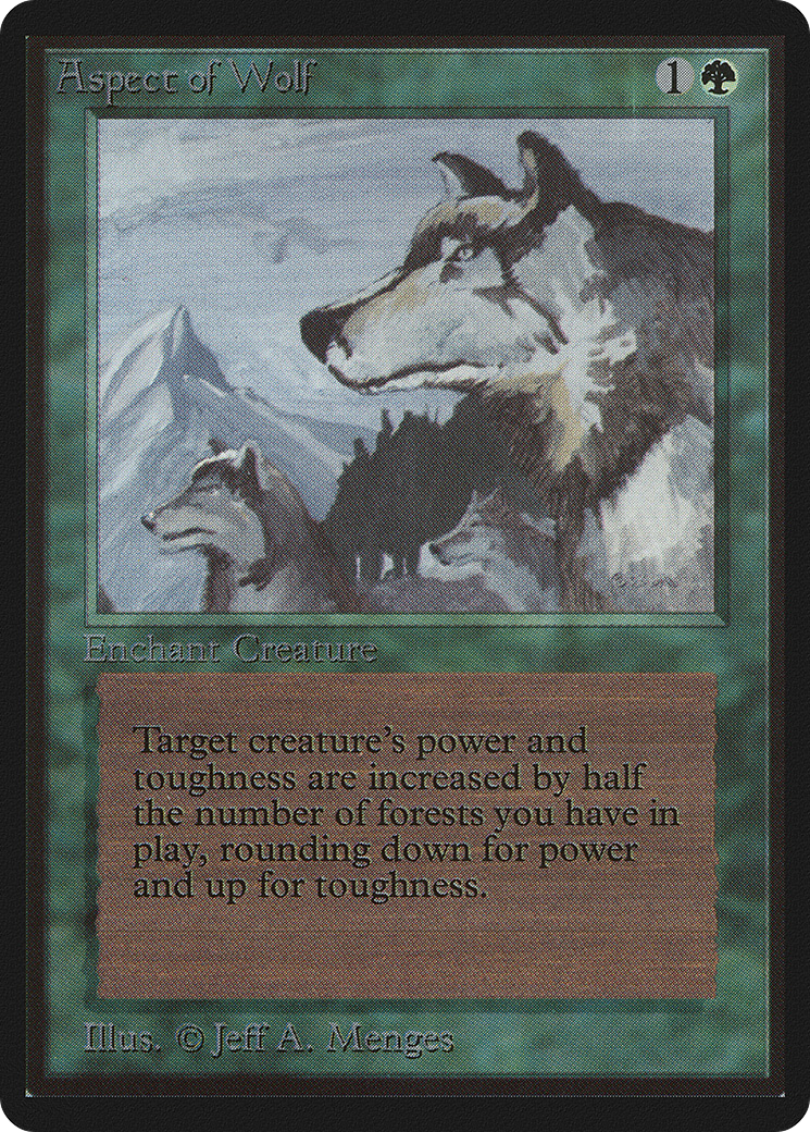 Aspect of Wolf - Limited Edition Beta