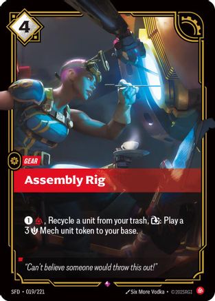 Assembly Rig (019) Foil - Spiritforged