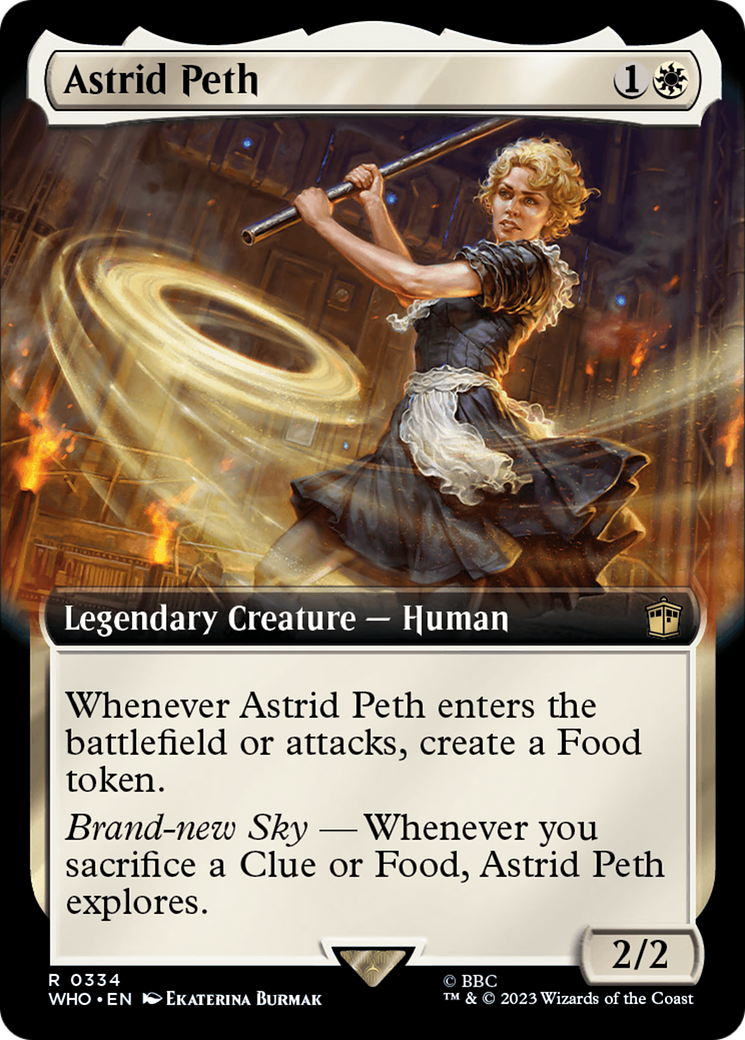 Astrid Peth (Extended Art) (334) Foil - Doctor Who
