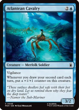 Atlantean Cavalry (045) - Marvel Super Heroes
