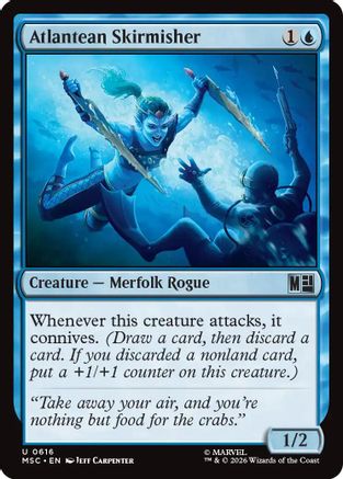 Atlantean Skirmisher (616) - Commander: Marvel Super Heroes