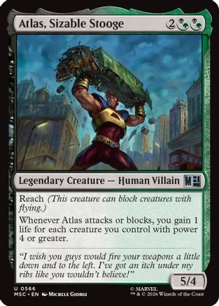 Atlas, Sizable Stooge (566) - Marvel Super Heroes