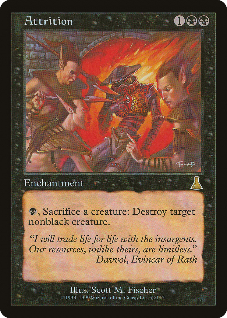 Attrition (052) - Urza's Destiny