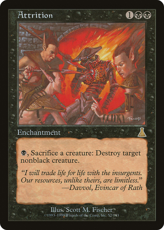 Attrition (052) - Urza's Destiny