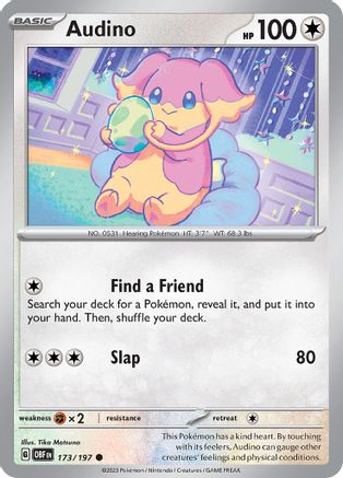 Audino (173) - Obsidian Flames