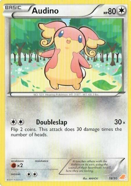 Audino (18) - Trainer Kit: Excadrill & Zoroark