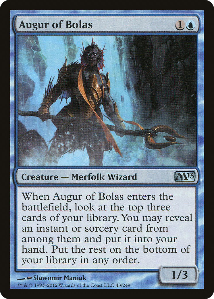 Augur of Bolas (043) Foil - Magic 2013
