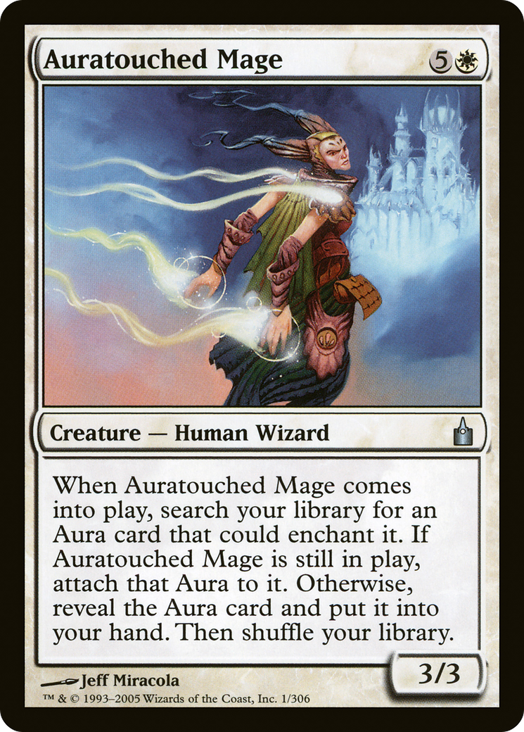 Auratouched Mage (001) Foil - Ravnica: City of Guilds