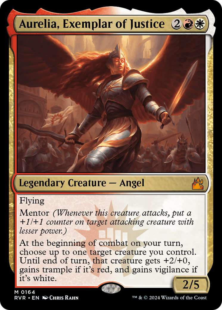 Aurelia, Exemplar of Justice (164) - Ravnica Remastered