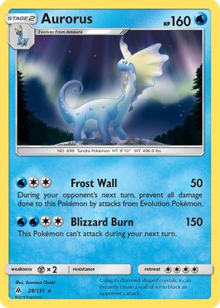 Aurorus (28) Holofoil - Forbidden Light