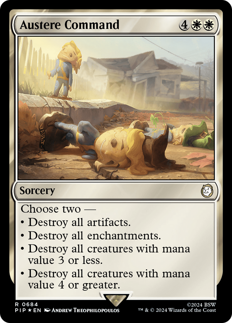 Austere Command (684) Surge Foil - Fallout