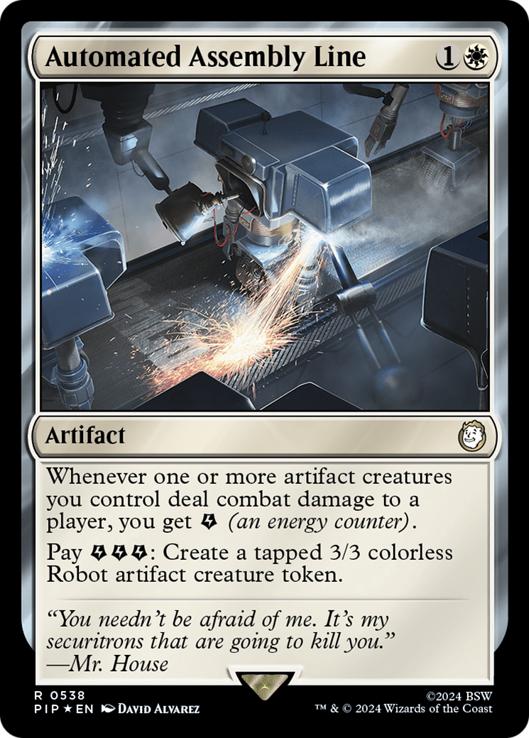 Automated Assembly Line (538) Surge Foil - Fallout