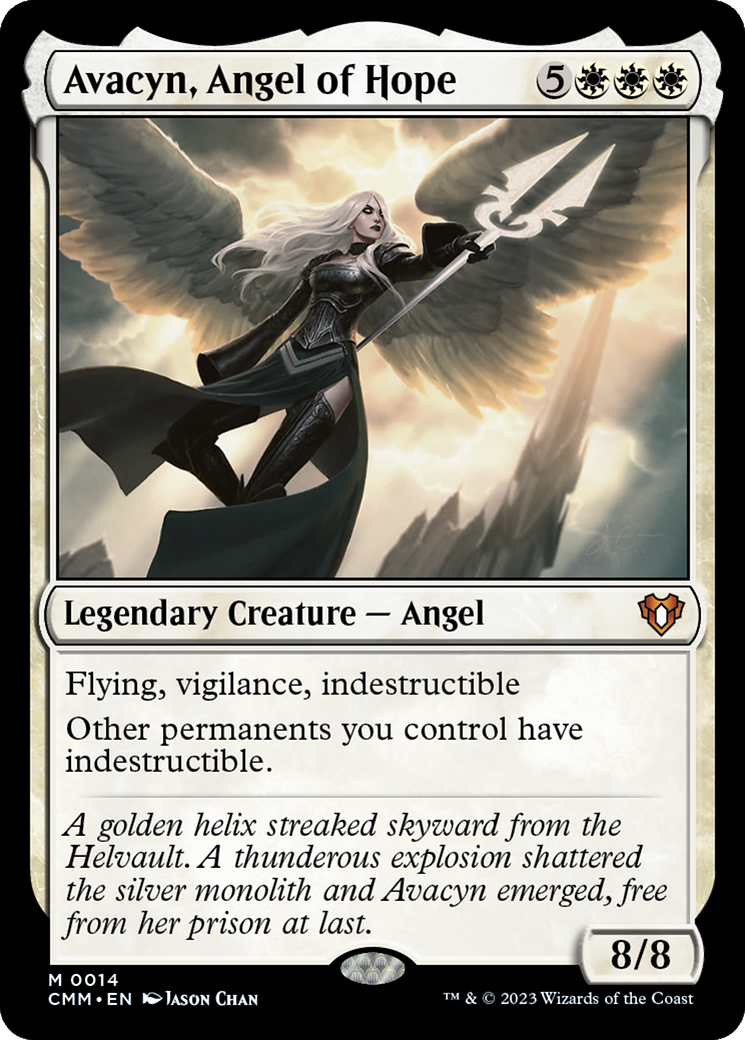 Avacyn, Angel of Hope (014) Foil - Commander Masters