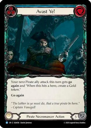 Avast Ye! (SEA056) Rainbow Foil - High Seas
