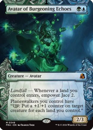 Avatar of Burgeoning Echoes (Sculptor's Stronghold Showcase) (348) Foil - Reality Fracture