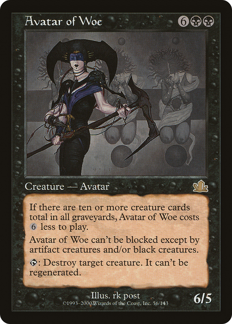 Avatar of Woe (056) Foil - Prophecy