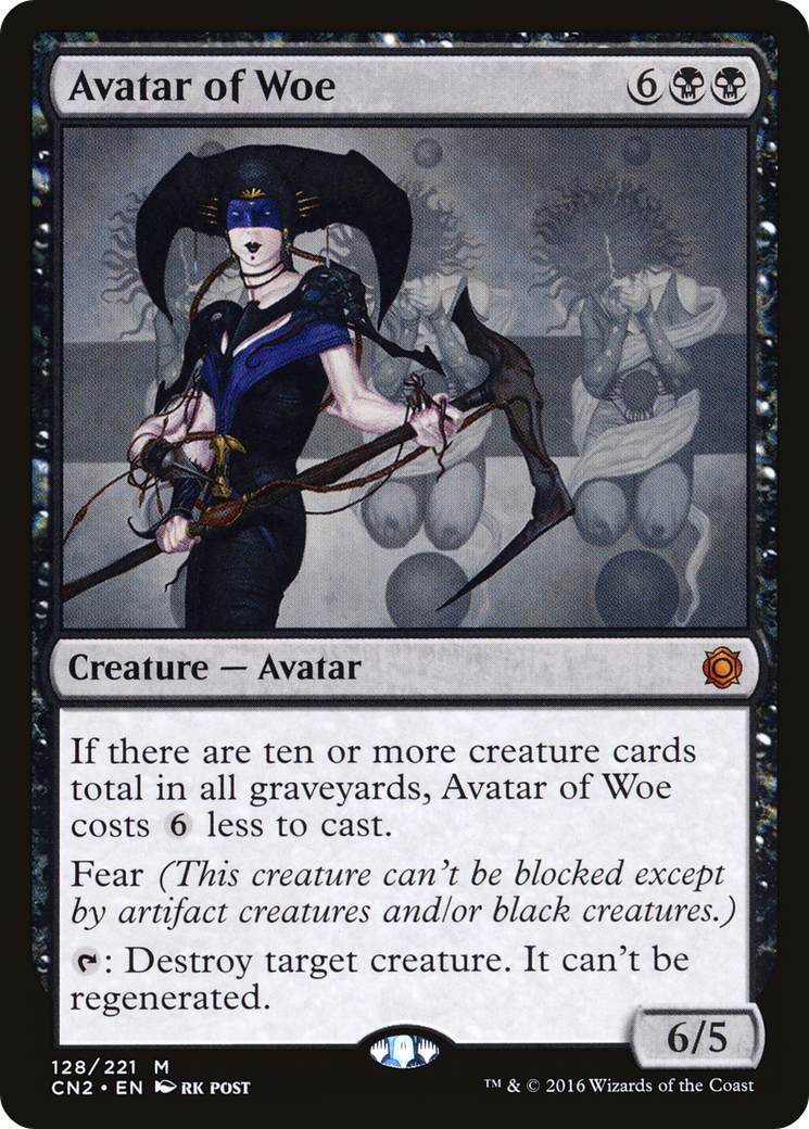 Avatar of Woe (128) Foil - Conspiracy: Take the Crown