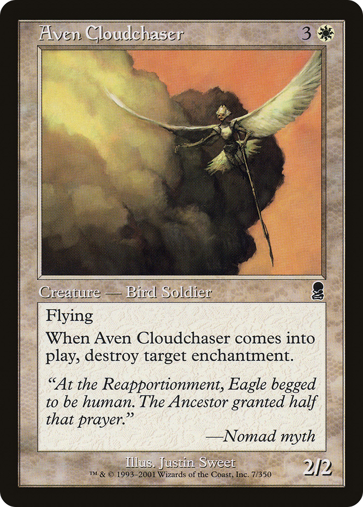Aven Cloudchaser (007) Foil - Odyssey
