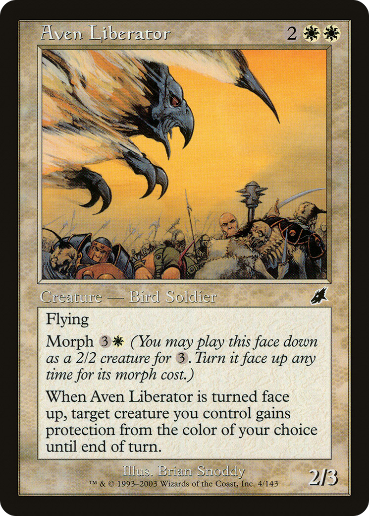 Aven Liberator (004) Foil - Scourge