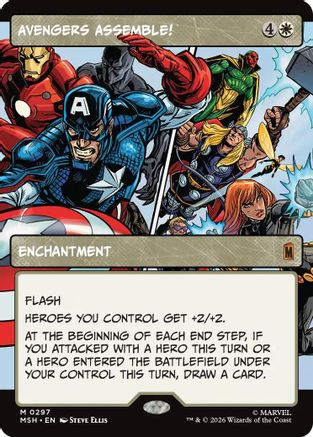 Avengers Assemble! (Showcase) (297) Foil - Marvel Super Heroes