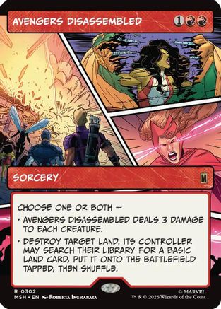 Avengers Disassembled (Showcase) (302) - Marvel Super Heroes