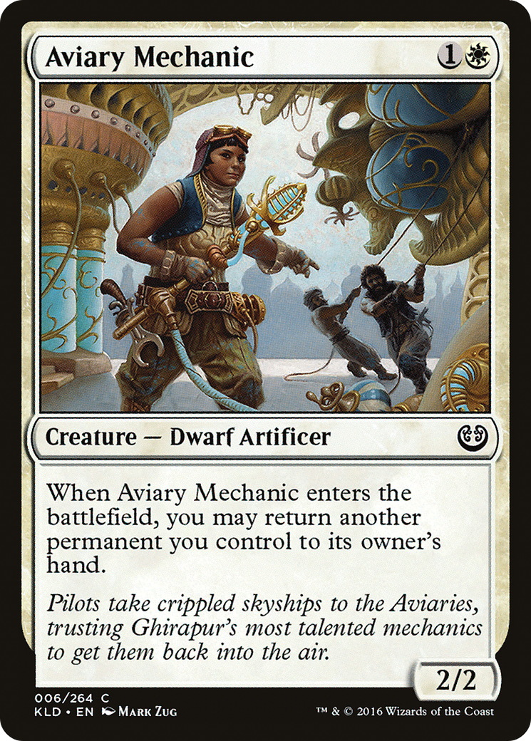 Aviary Mechanic (006) Foil - Kaladesh