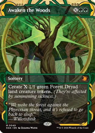 Awaken the Woods (049) Foil - Secrets of Strixhaven: Mystical Archive