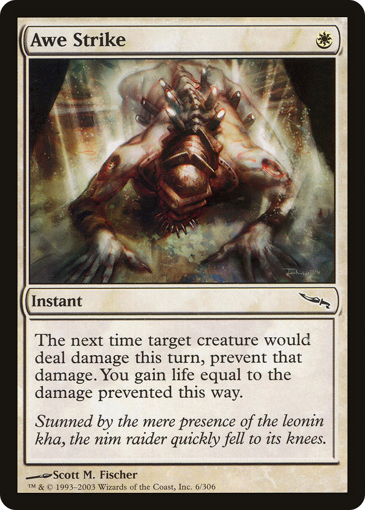Awe Strike (006) Foil - Mirrodin