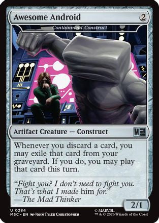 Awesome Android – Containment Construct (284) - Commander: Marvel Super Heroes
