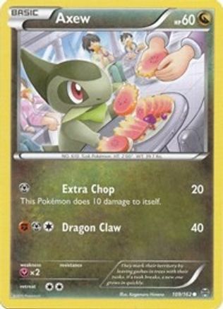 Axew (109) Reverse Holofoil - BREAKthrough