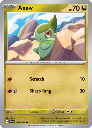 Axew (44) Reverse Holofoil - Shrouded Fable
