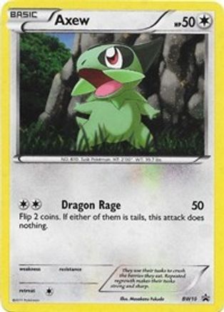 Axew (BW10) Holofoil - Black Star Promos