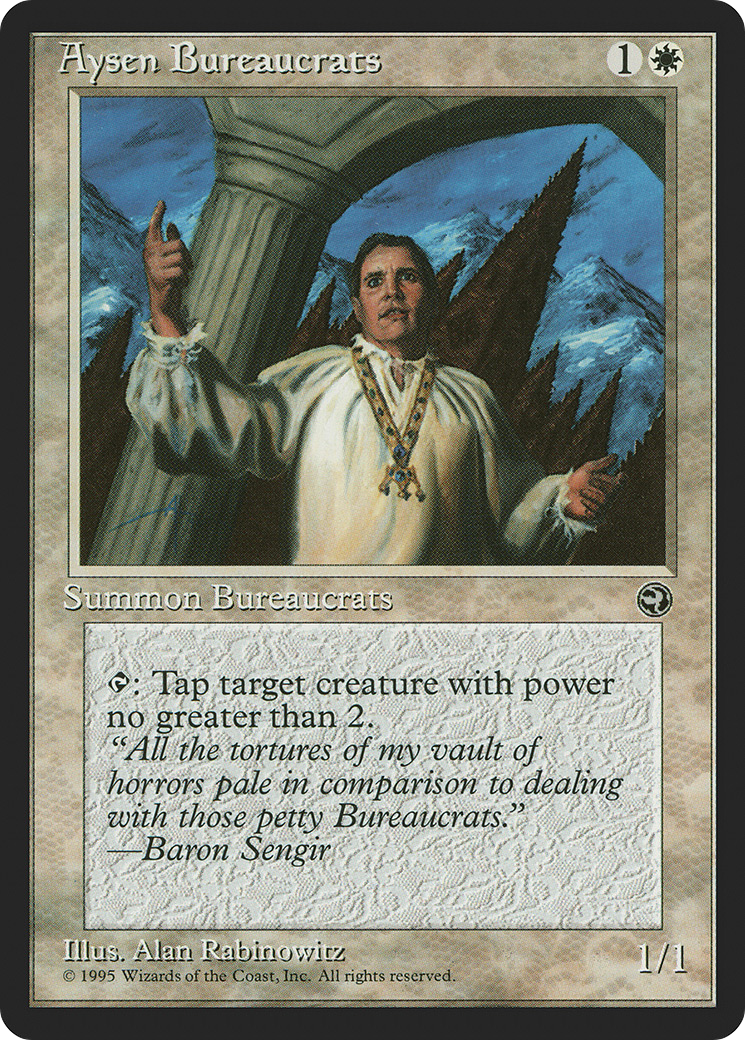 Aysen Bureaucrats (b) - Homelands