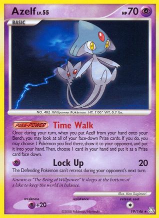 Azelf (19) Reverse Holofoil - Legends Awakened