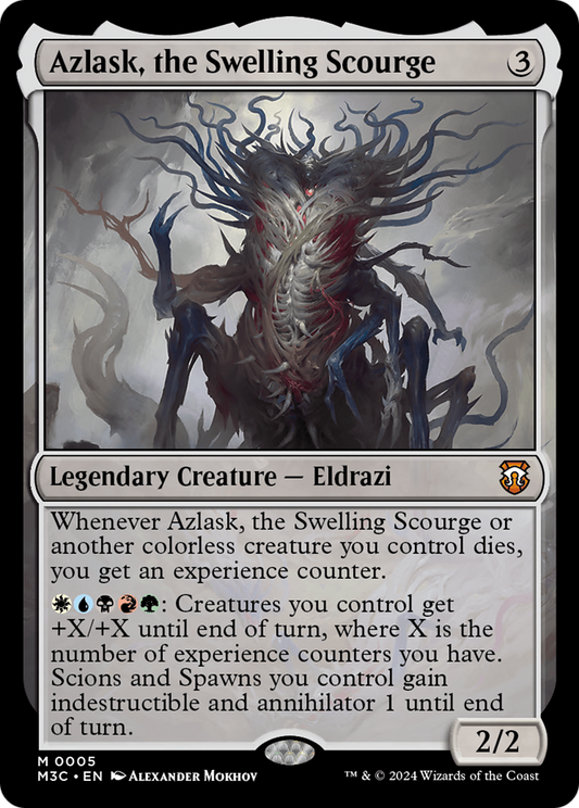 Azlask, the Swelling Scourge (005) Foil - Commander: Modern Horizons 3