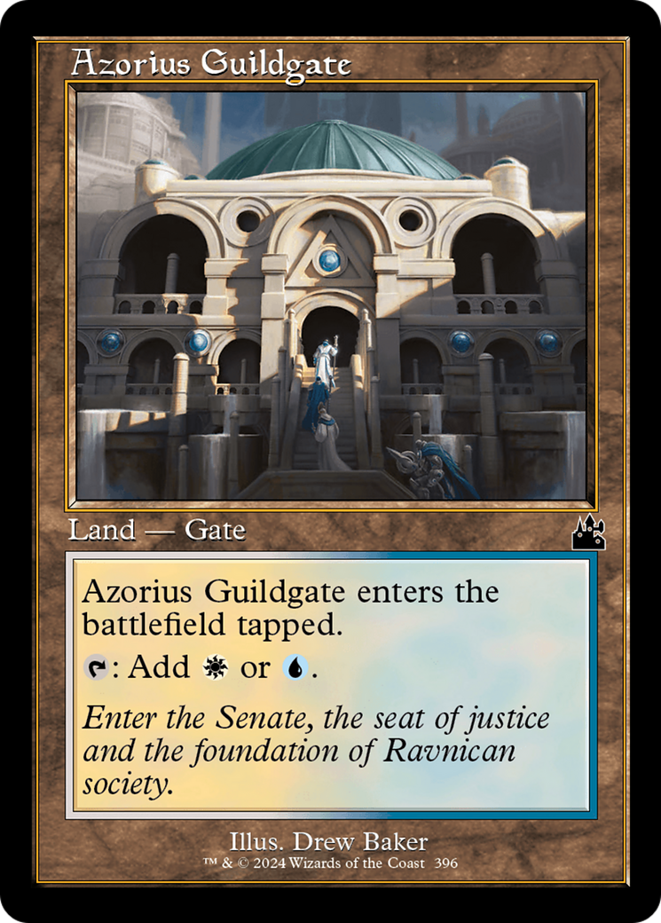 Azorius Guildgate (Retro) (396) - Ravnica Remastered