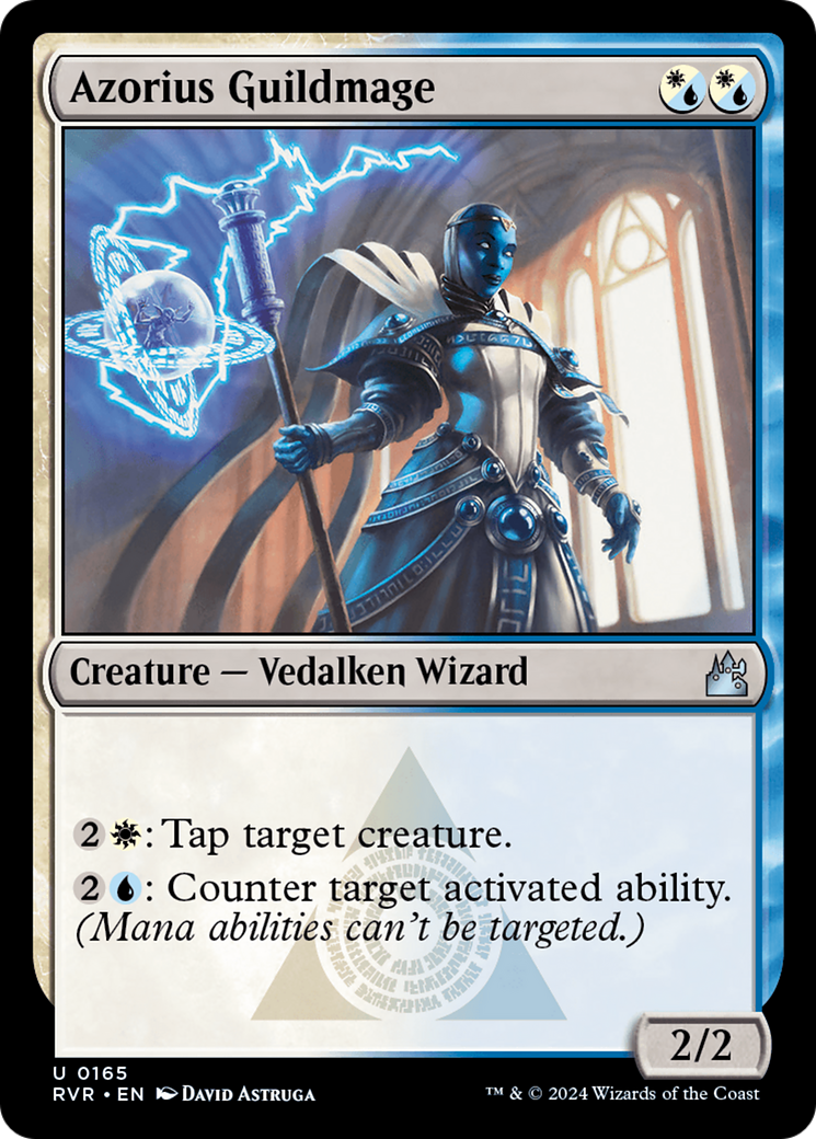 Azorius Guildmage (165) Foil - Ravnica Remastered