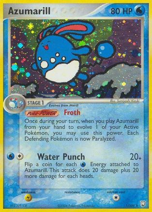 Azumarill (1) Reverse Holofoil - Team Rocket Returns