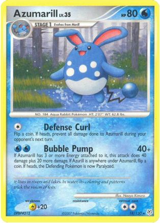 Azumarill (18) Reverse Holofoil - Diamond & Pearl