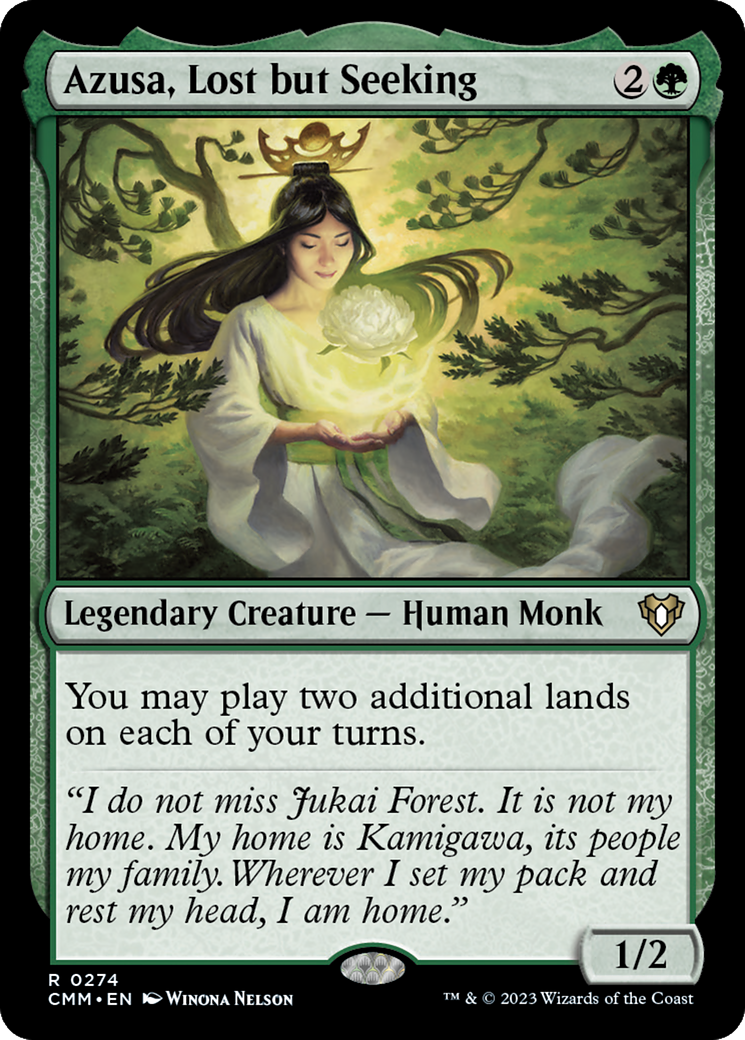 Azusa, Lost but Seeking (274) - Commander Masters