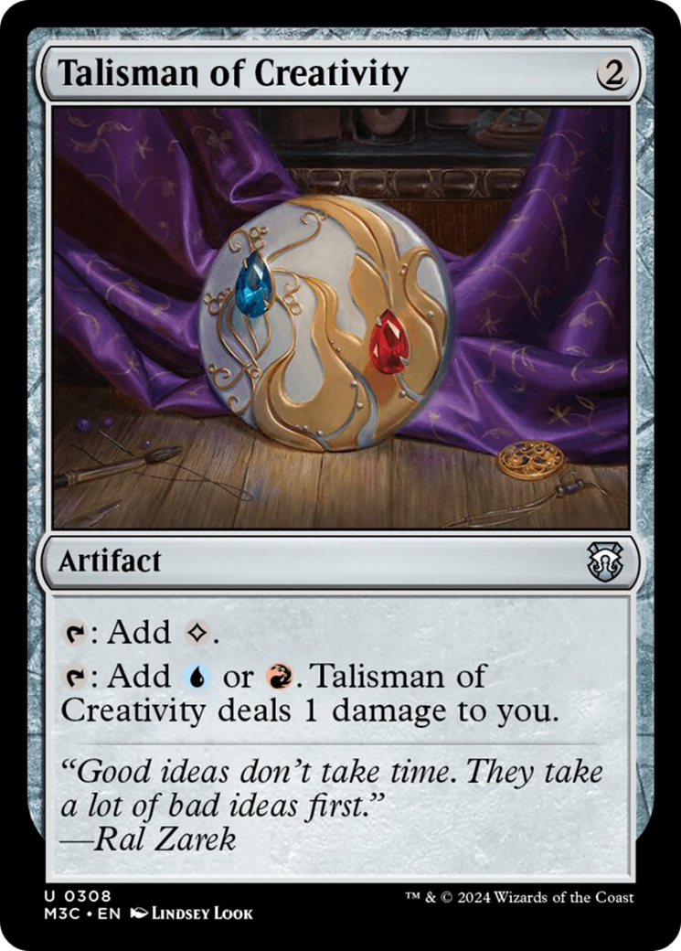 Talisman of Creativity [Modern Horizons 3 Commander] | Silver Goblin