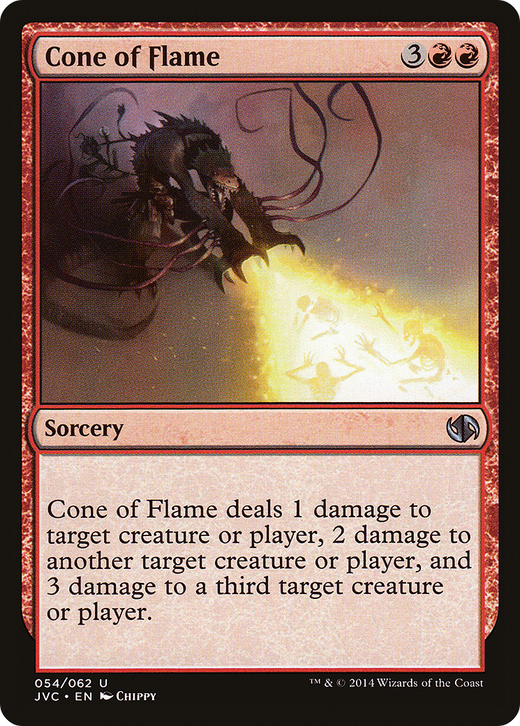 Cone of Flame (054) - Duel Decks Anthology: Jace vs. Chandra