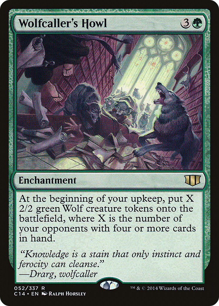 Wolfcaller's Howl (052) - Commander 2014