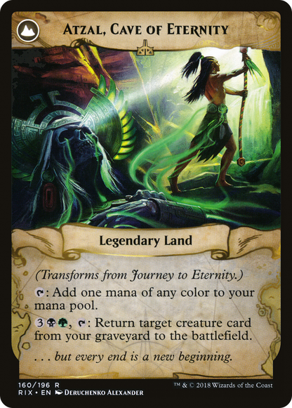 Journey to Eternity // Atzal, Cave of Eternity (RIX-160) - The List